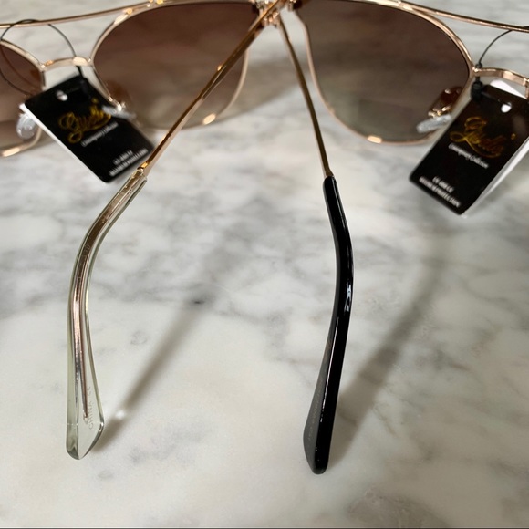 Giselle Sunglasses 🕶 Gold/Brown - Picture 5 of 5